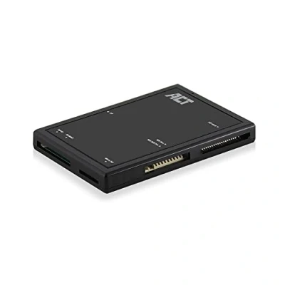 Image of Act cables AC6370 usb 3.2 cardreader, sd/microsd/sdhc, zwart