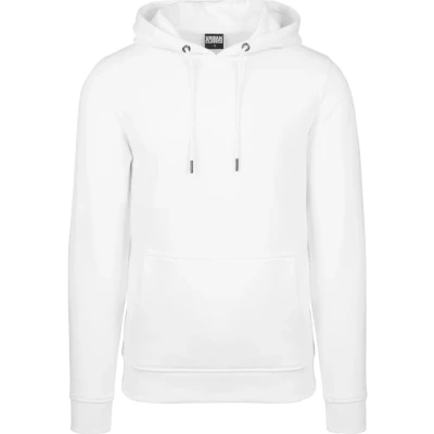 Image of Urban Classics Basic Hoodie, Men&#039;s, Size: XS, White