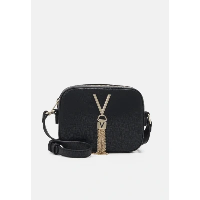 Image of Valentino Bags Divina Across body bag nero/goldcoloured, Women&#039;s, Size: One Size, Nero/gold coloured