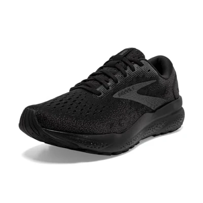 Image of Brooks Ghost 16 Neutral running shoes, Women&#039;s, Size: 5, black ebony Textile