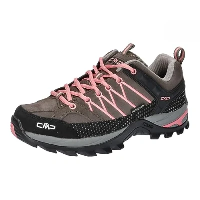 Image of CMP Hiking shoes, Women&#039;s, Size: 8, Fango/pesca Leather and textile