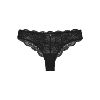 Image of Emporio Armani Brazilian Brief Briefs, Women&#039;s, Size: XL, Nero