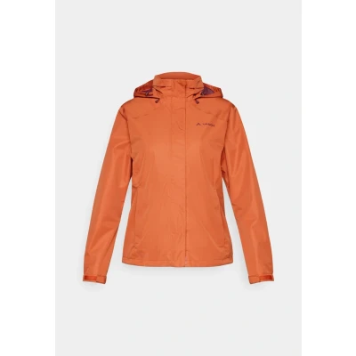 Image of VAUDE Women&#039;s Escape Bike Light Jacket, Lightweight 2 Layer Rain Reliable Cycling Protection, Thin Mesh Lining, Hood in Collar, Reflective Elements, Eco Finish