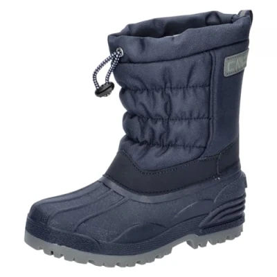 Image of CMP Hanki Winter boots for kids, Size: 7.5K, Black blue Synthetics/textile