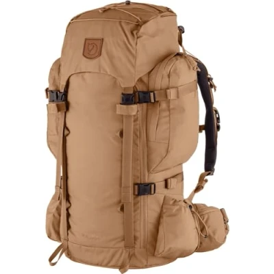 Image of Fjällräven Unisex Kajka 55 M/L Sports backpack (pack of 1), Khaki Dust, One Size, Sport