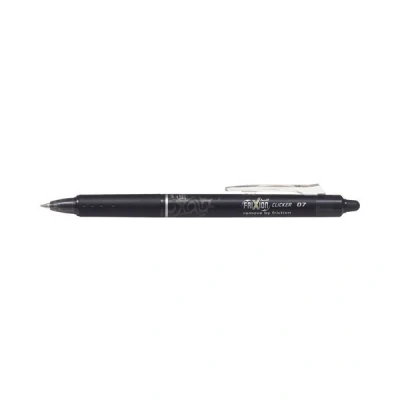 Image of PILOT Frixion Ball Clicker Retractable Rollerball Pens 0.7 Pack of 12 Black