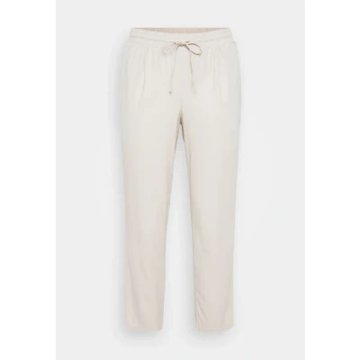 Image of Vero Moda Curve Vmjesmilo Ankle Pants Trousers, Women&#039;s, Size: 24, Silver lining
