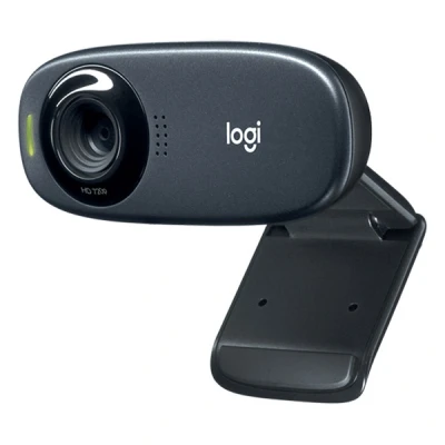 Image of Logitech C310 HD Webcam, 720p/30fps, Widescreen Video Calling, Light Correction, Noise Reducing Mic, For Skype, FaceTime, Hangouts, WebEx, PC/Mac/Laptop/Macbook/Tablet Black