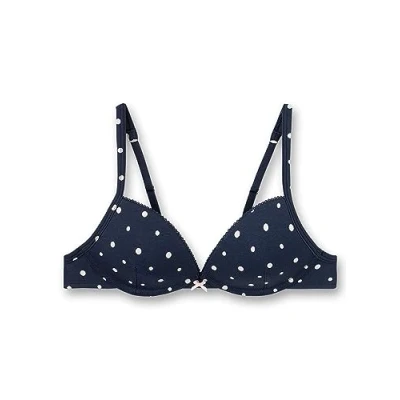 Image of Sanetta Teens bra SOFT CUP Tshirt for kids, Size: 32A, Nordic blue