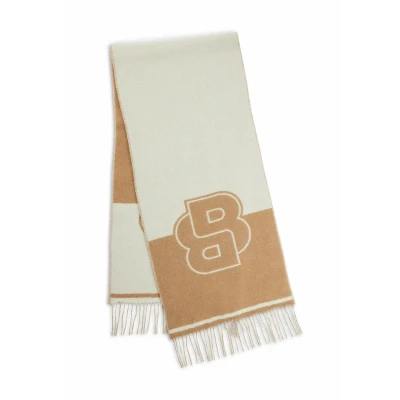 Image of BOSS Scarf, Women&#039;s, Size: one Size, Beige