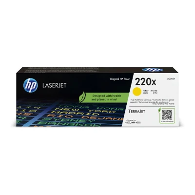 Image of HP Color LaserJet Pro MFP 4302dwe 220X (W2202X) high capacity yellow toner (original HP)