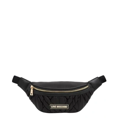 Image of Love Moschino PUFF Bum bag, Women&#039;s, Size: One Size, Nero