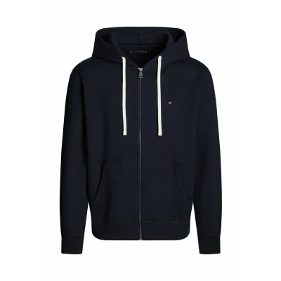 Image of Tommy Hilfiger THRU Zipup sweatshirt, Size: XS, Desert sky