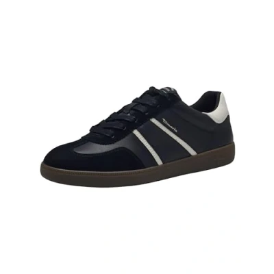 Image of Tamaris Sneaker 1 23624 43 098 Women&#039;s Low Top Leather Shoes M2362443, Black (Black Comb), 3.5 UK