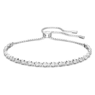 Image of Swarovski Bracelet, Women&#039;s, Size: Medium, Weiß