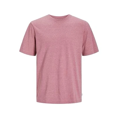 Image of Jack &amp; Jones melange SS Oneck NOOS Basic Tshirt, Men&#039;s, Size: Large, Dark grey