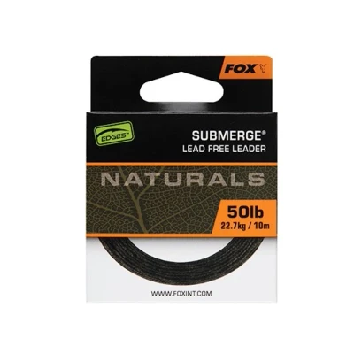 Image of Fox Edges Naturals Submerge Leader 50lb (10m) Carp hooklink material