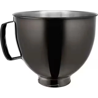 Image of KitchenAid 4.8 L STAINLESS STEEL BOWL — BRIGHT BLACK 5KSM5SSBRB