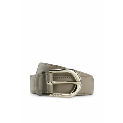 Image of BOSS Carol Belt, Women&#039;s, Size: 30, Khaki one