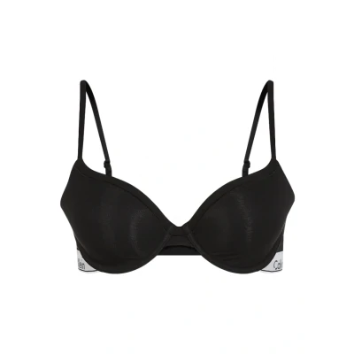 Image of Calvin Klein Underwear Modern Tshirt bra, Women&#039;s, Size: 32D, Black
