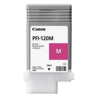 Image of Canon PFI120M Suitable for Ipf TM200 Magenta Ink 2887C001 130 ml