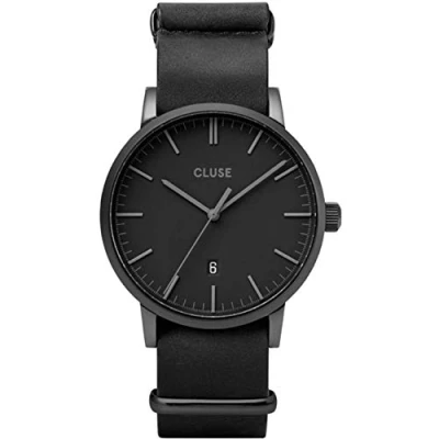 Image of CLUSE Women&#039;s Watch CW0101501010, Black/White, strip