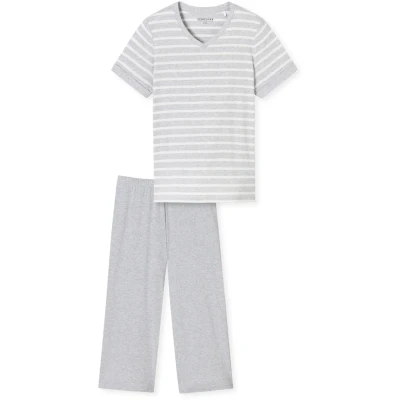 Image of Schiesser SET Pyjama set, Women&#039;s, Size: 10, Silbergrau mel.