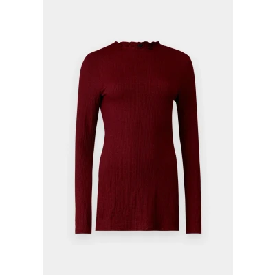 Image of ONLY Onlhillary SLIT Long sleeved top, Women&#039;s, Size: XS, Red