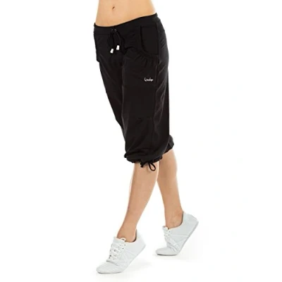 Image of Winshape 3/4 sports trousers, Women&#039;s, Size: Medium, Black