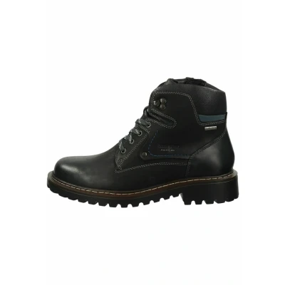 Image of Josef Seibel Men&#039;s Winter Boots Chance 51, Mr Boots, G Width (Normal), Removable Insole, Waterproof, Black Schwarz Kombi, 41 EU