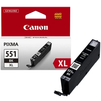 Image of Canon Cli 551xl High Capacity Ink Cartridge, Black 6443B001