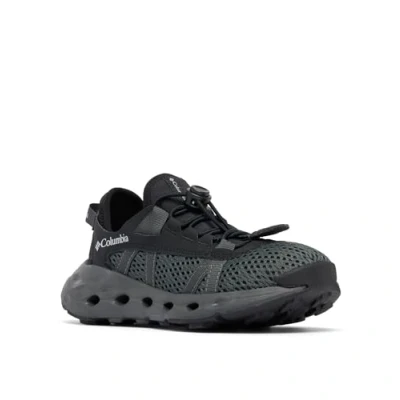Image of Columbia Youth Drainmaker XTR Unisex Hiking shoes for kids, Size: 13K, Black/pure silver Textile/synthetics