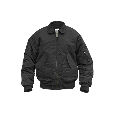 Image of US FLYING JACKET CWU BASIC BLACK L