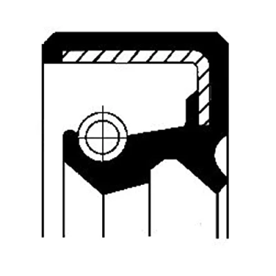 Image of Shaft Seal, differential CORTECO 19027780B