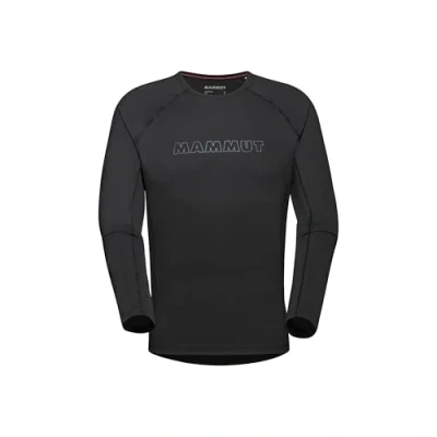 Image of Mammut Selun Longsleeve LOGO Long sleeved top, Men&#039;s, Size: XL, Black