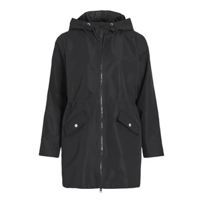 Image of VILA Vitally Water Repellent Jacket Outdoor jacket, Women&#039;s, Size: 6, Black beauty
