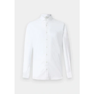 Image of JACK &amp; JONES Men&#039;s Jprblajaxon Stretch Shirt L/S Noos Long Sleeve, White, L