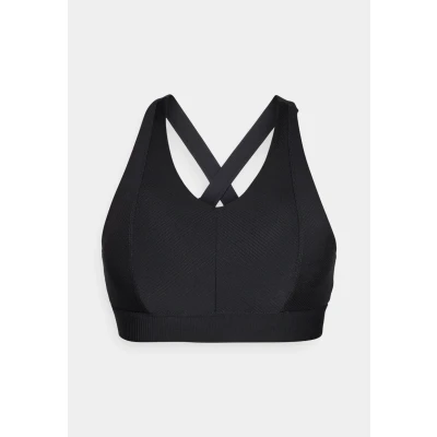 Image of ONLY Play Onpjana Cross BRA Medium support sports bra, Women&#039;s, Size: Small, Black