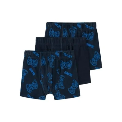 Image of Name it Nmmtights Gamer 3 PACK Pants for kids, Size: 1 1.5y, Dark sapphire