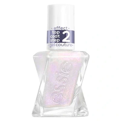 Image of essie Gel Couture Metallic Glaze Top Coats Electric Rose