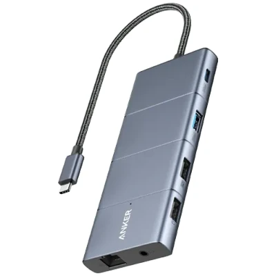Image of Anker PowerExpand 11 In 1 USB C Hub Grey