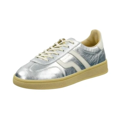 Image of GANT Cuzima Trainers, Women&#039;s, Size: 4, Silver Leather