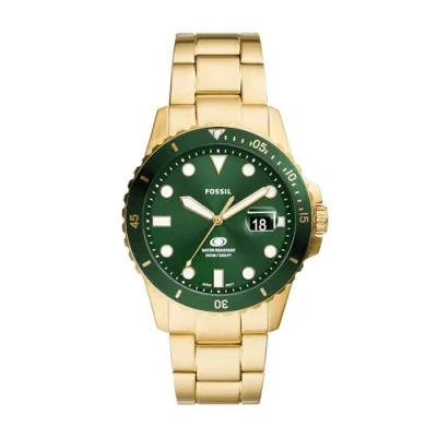 Image of Fossil Watch goldcoloured, Men&#039;s, Size: One Size, Gold coloured