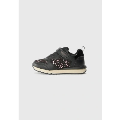 Image of Geox Fastics GIRL Trainers for kids, Size: 1.5, Black Imitation leather/ textile