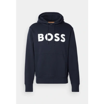 Image of BOSS HOOD Sweatshirt, Men&#039;s, Size: Large, Dark blue