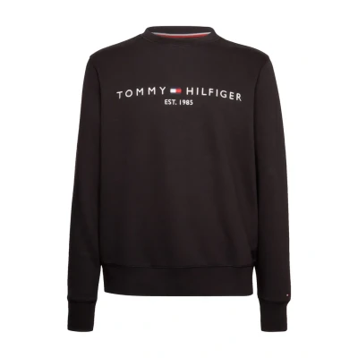 Image of Tommy Hilfiger Sweatshirt, Men&#039;s, Size: Small, Black