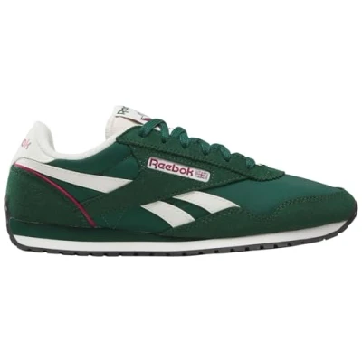 Image of Reebok Classic AZ Trainers, Women&#039;s, Size: 6.5, green/chalk Leather and textile