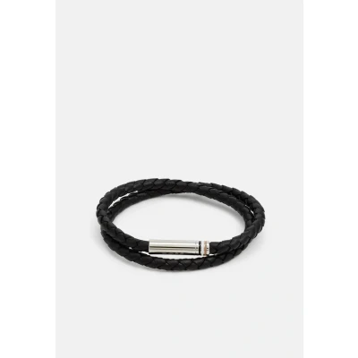 Image of BOSS ARES Bracelet Silver coloured, Men&#039;s, Size: One Size, coloured