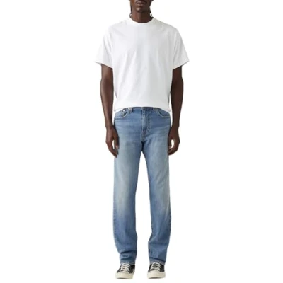 Image of Levi&#039;s 502 Taper Jeans Tapered Fit, Men&#039;s, Size: 28x32, The new blue ltwt
