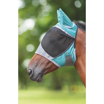 Image of Shires Fly Mask Deluxe with ears